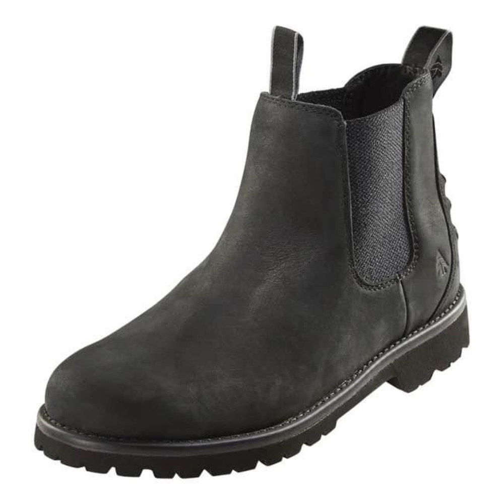 BRAND NEW men woods patridge slip on waterproof leather black boots size US 9.5